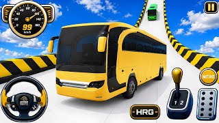 🚌🔥 Bus Mega Ramp Racing Turbo ⚡ Impossible Sky Jump Adventure 🚀 Android Gameplay screenshot 3