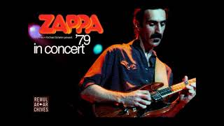 Frank Zappa - 1979 - Rudi-Sedlmayer Sporthalle, München, Germany - Early show.