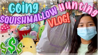 GOING SQUISHMALLOW HUNTING VLOG! - finding my dream items!