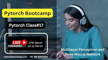 PyTorch Bootcamp Class #17 | Multilayer Perceptron (MLP) & Deep Neural Networks Explained | PyTorch