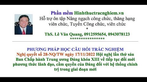 Hướng dẫn số 11 của văn phòng trung ương đảng năm 2024