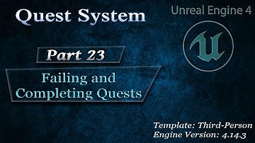 [Eng] Complex Quest System: Failing and Completing Quests #23