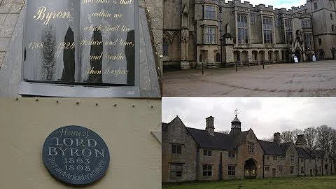 Newstead Abbey, Lord Byron's Grave, Mary Chaworth's Annesley Hall, & Lord Byron's Southwell!