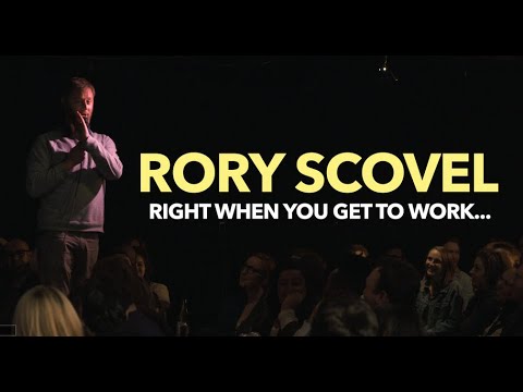 Rory Scovel - Right When You Get To Work... - Excerpt from Live Without Fear