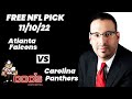 NFL Picks - Atlanta Falcons vs Carolina Panthers Prediction, 11/10/2022 Week 10 NFL Free Picks