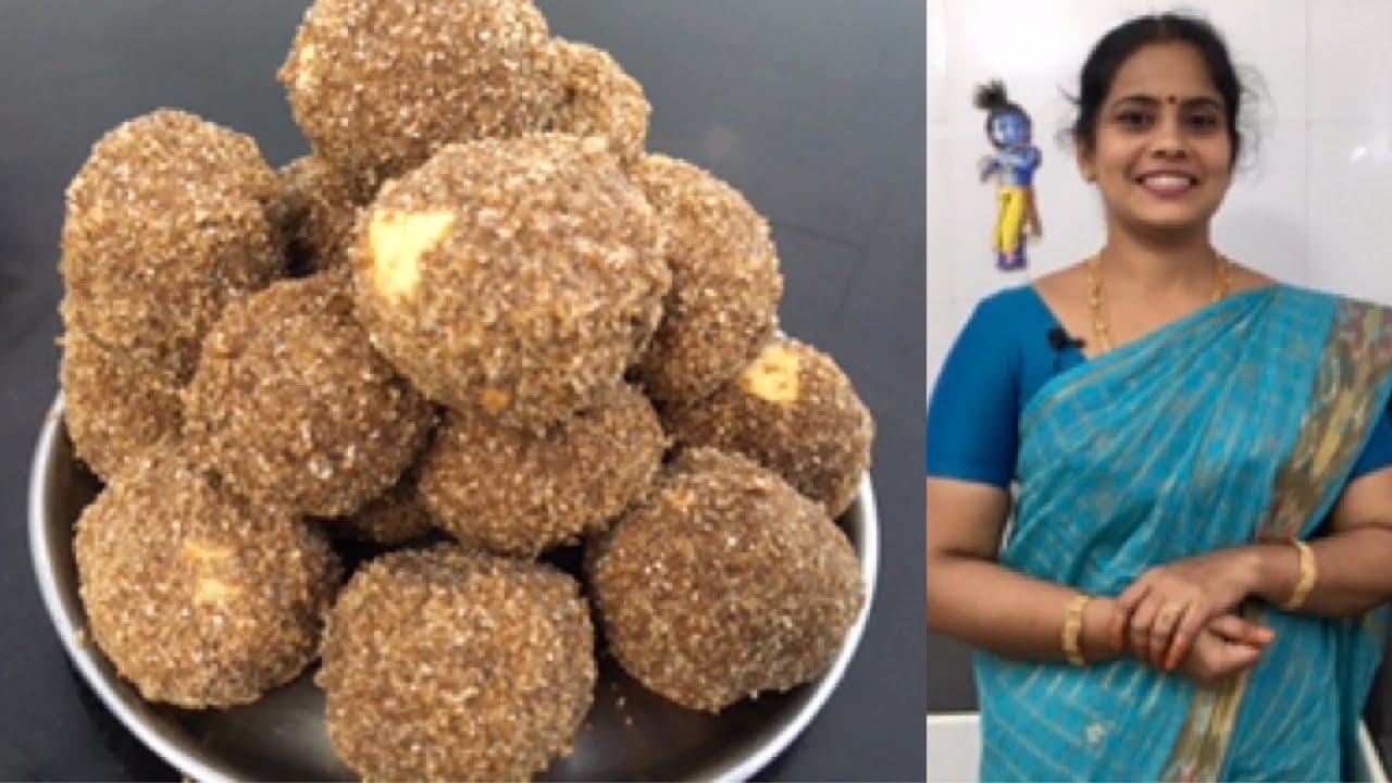 Healthy Badam Aval Laddu | Poha Badam Laddu| Easy and Simple Snacks