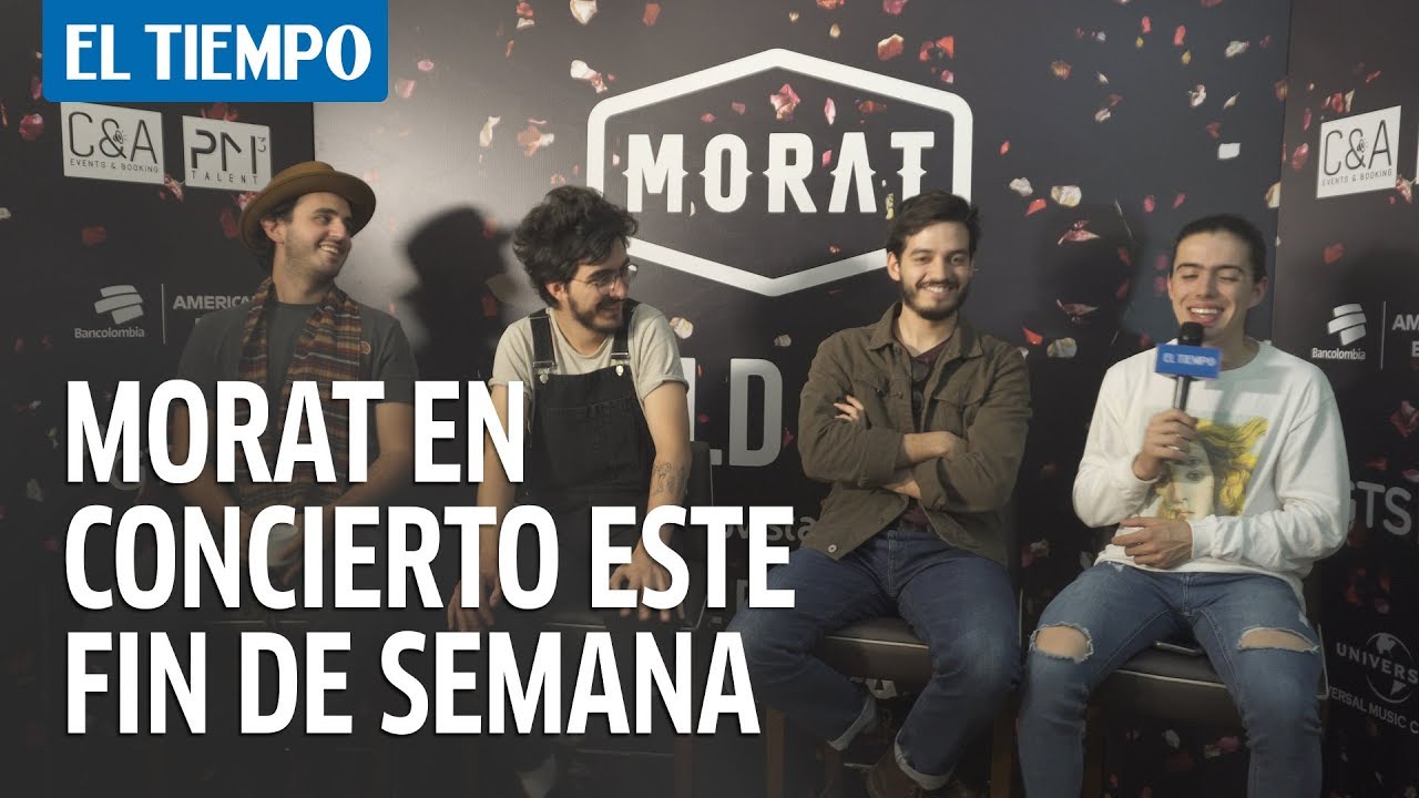 Morat en concierto este fin de semana YouTube