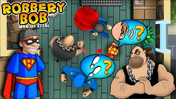 Robbery Bob - Super Bob vs Super Biffen Gameplay Walkthrough #7