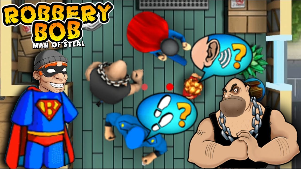 Robbery Bob - Super Bob vs Super Biffen Gameplay Walkthrough #7