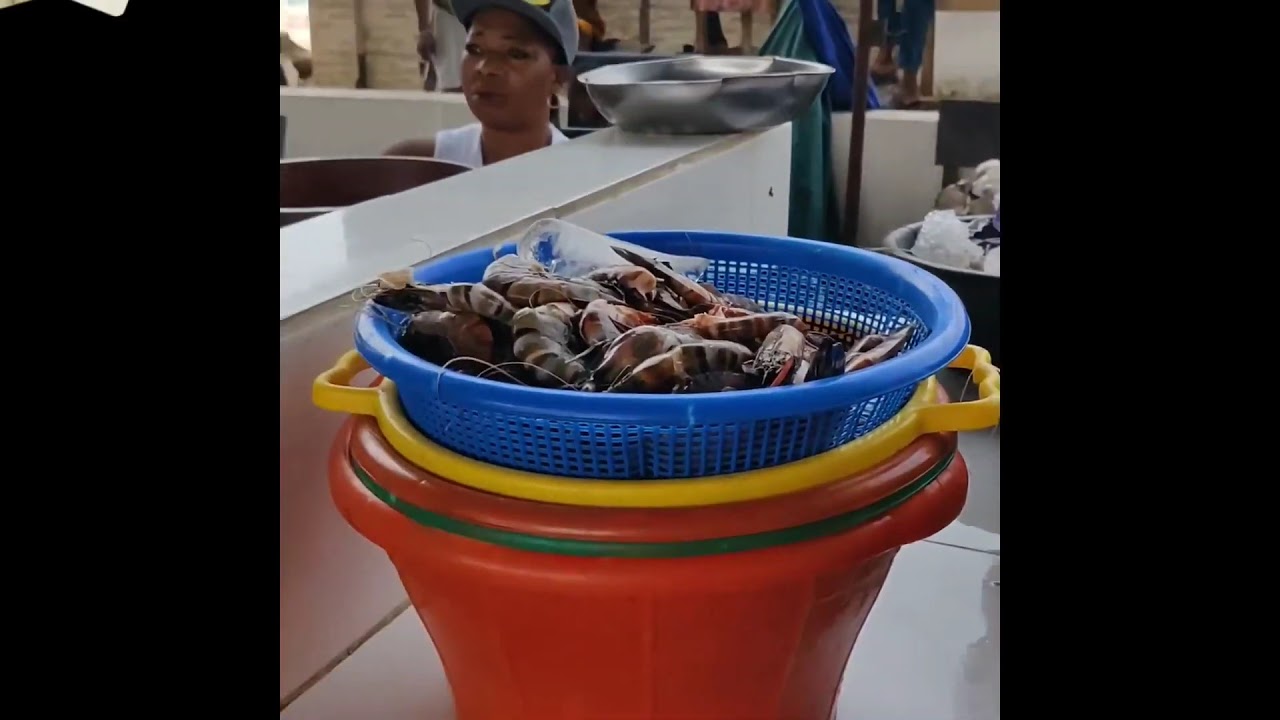 Fish market at Lagos/where to buy fresh fish /sea food/Victoria island