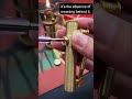 Metal Brass Mechanical Press Ignition Gasoline Lighter #cigarettelighter