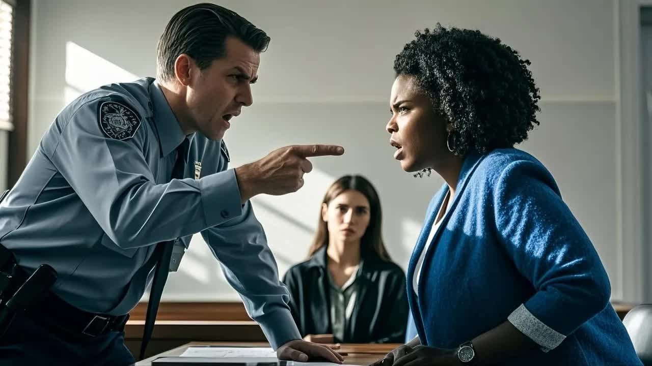 Cop Confident in Court Against Black Woman, Until She Reveals Her Role in Powerful U S  Organizatio.