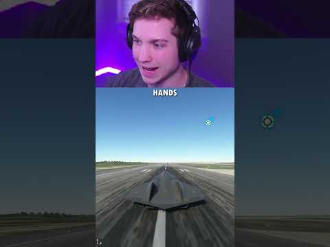 Landing the TopGun Darkstar with No Brakes, or Spoilers | Microsoft Flight Simulator