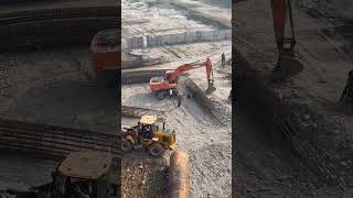 Bridge construction/ Construction work #bridge #construction