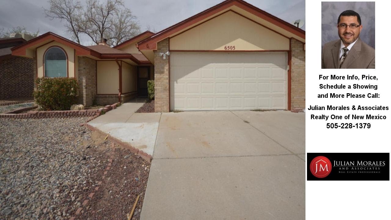6505 Lamy Street NW, Albuquerque, NM Presented by Julian Morales & Associates.