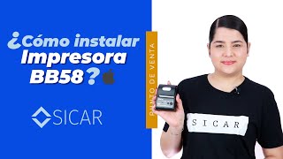 Impresora de Tickets Térmica Portátil BB58 - SICAR ®