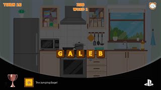 The Jumping Alphabet Soup ~ The Jumping Bagel Trophy screenshot 5