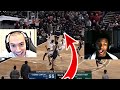 Adin and Bronny React To Their Basketball Highlights! (Game-Winner!)