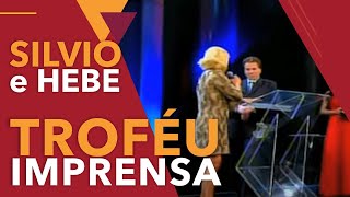 HEBE CAMARGO E SILVIO SANTOS – 2010