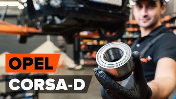 Hvordan bytte foran hjullager der på OPEL CORSA D [AUTODOC-VIDEOLEKSJONER]