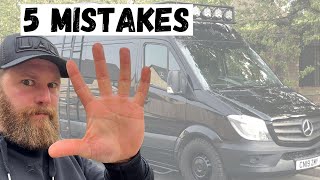 AWESOME Van build has to be RIPPED OUT. Avoid these MISTAKES!!