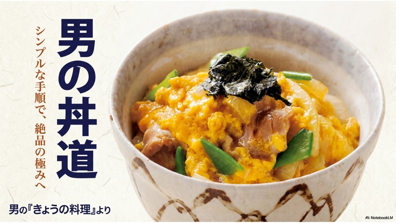 余熱で極める絶品ふわとろ親子丼の科学