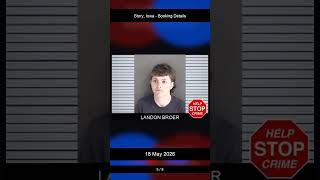Story, Iowa Booking Records - 18 May 2026