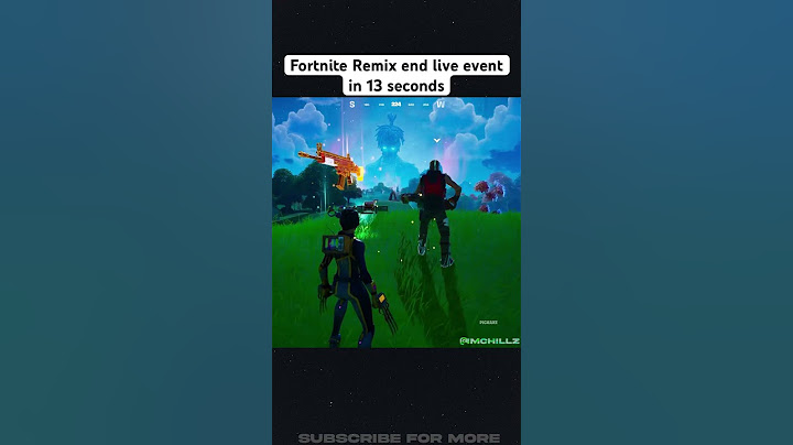 Fortnite remix end live event teaser in 13 seconds #fortnite