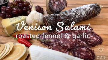 VENISON SALAMI RECIPE | Smoked & Cured / Misty Gully