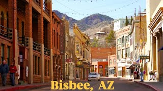 A quaint old mining town in the mountains of Arizona