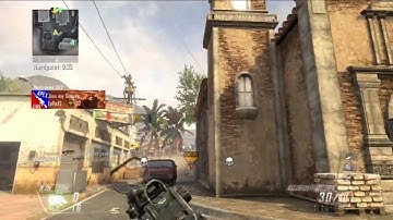 Black Ops 2: Random Across Map Combat Axe off Statue on Slums! (BlazzinBaller15)