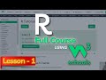 W3Schools R Programming Tutorial for Absolute Beginners (Part-1) | R Programming using W3Schools
