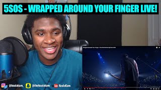 Download Lagu 5 Seconds Of Summer - Wrapped Around Your Finger (Live at Wembley Arena) | REACTION MP3