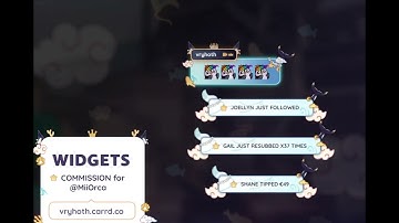 Chat Widget Commission - Streamelements