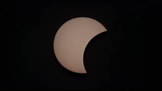 August 2026 partial total eclipse - time lapse 