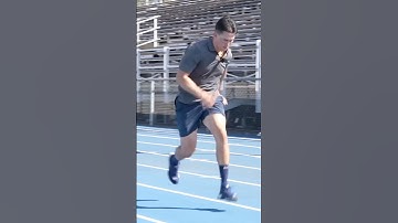 Straight Leg Bound To Sprint Drill To Improve Foot Strike #howtorunfaster #speedtraining