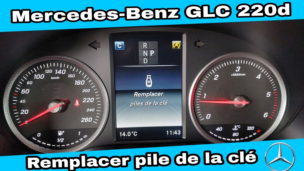 comment changer pile clé 🔑 Mercedes-Benz - YouTube
