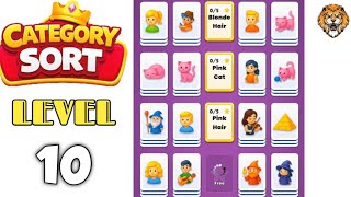 Category Sort Level 10 Walkthrough