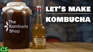 Celebrity First Try at Making Kombucha - Kit From The Kombucha Shop Wealth