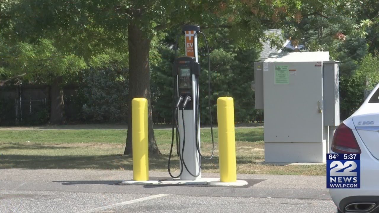 Seven electric vehicle charging stations installed throughout Agawam