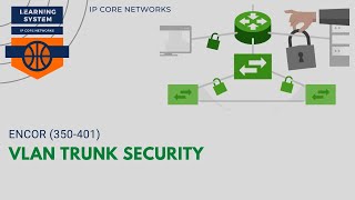 VLAN Trunk Security | 6.7 LAYER-2 SECURITY TERMINOLOGY #CCNP #ENCOR (350-401) Net Worth