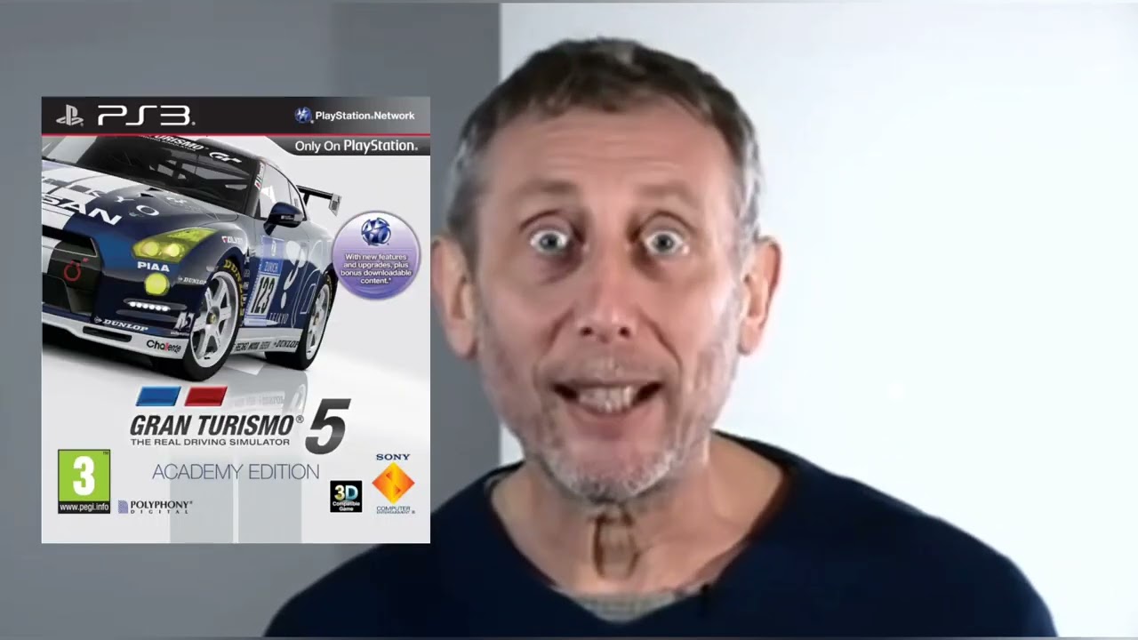 Michael Rosen describes the Gran Turismo games
