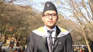 Naseeb Thakuri (Kathford- Tu)at Tu 42nd Convocation / college hub(clzhub.com)