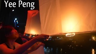 Vivimos el festival de Yee Peng en Chiang mai 2016 (Tailandia #1)