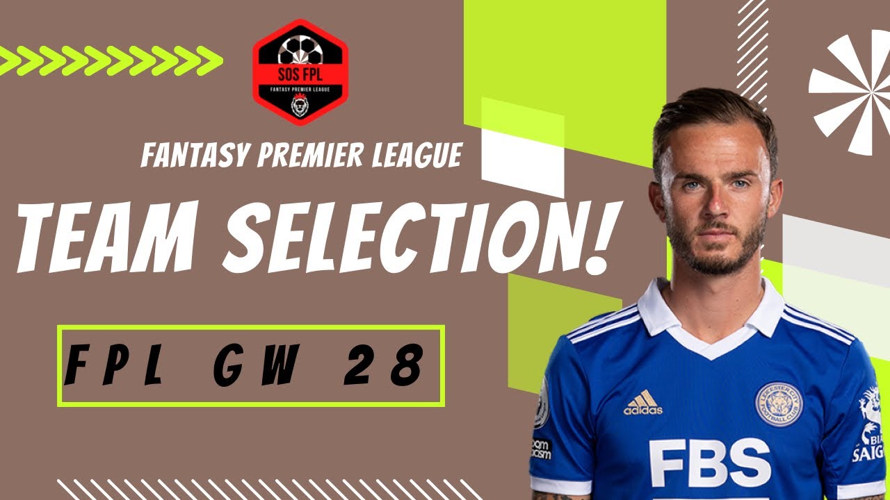 ⚽FPL⚽ GW28 FREE HIT ! |  Transfers & Captain Fantasy 2022/23 