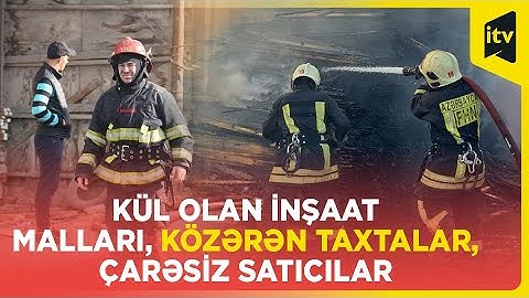 Bazardan geriyə qalan dəhşətli mənzərə - Közərən taxtalar, hisli gölməçələr...