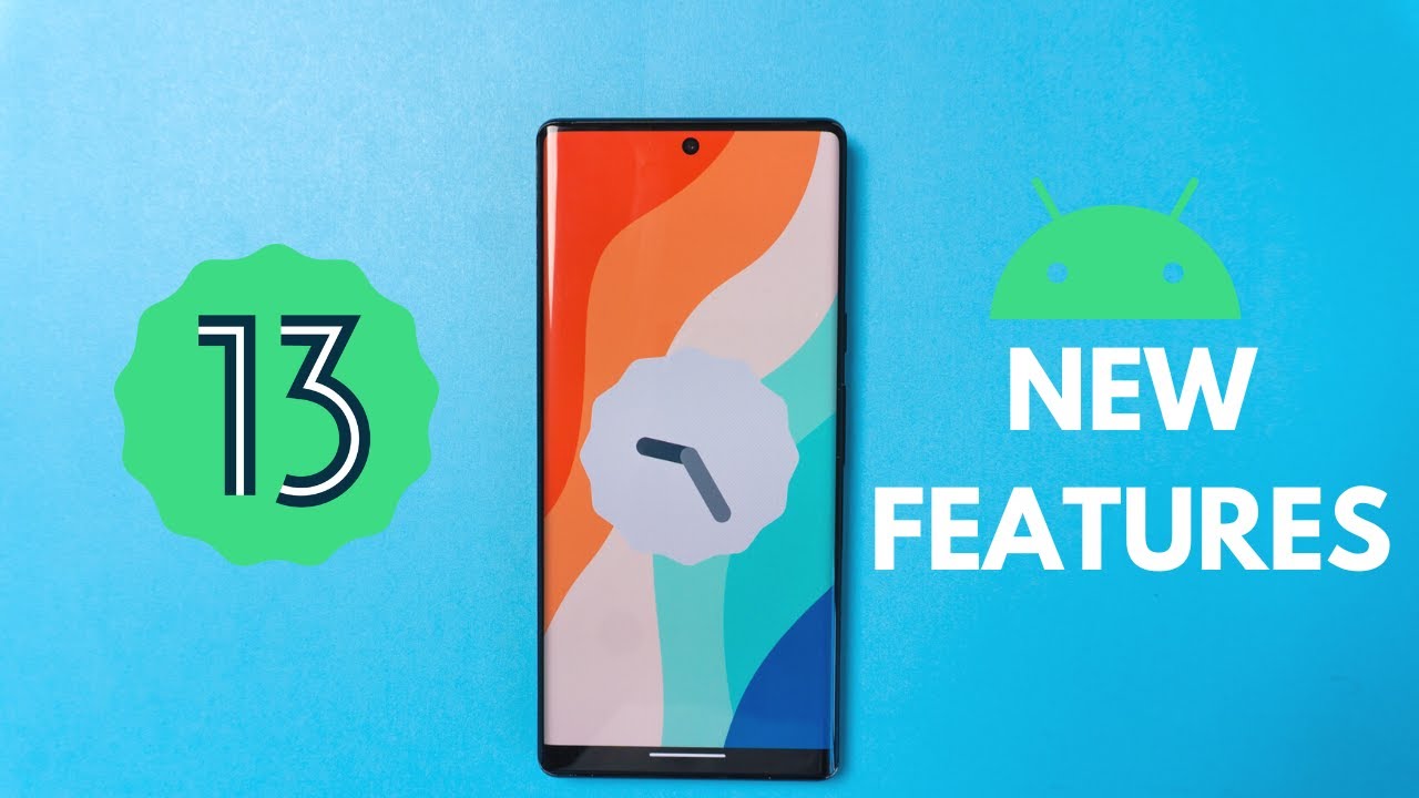 Android 13 FIRST LOOK - TOP 5 Features You Should Know About - YouTube
