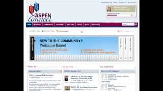 ASPENConnect Communities and Cross-Posting