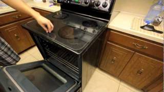 Surface Electric Oven Range stop working - Repair Replace GE Glass top Haliant Heating Element