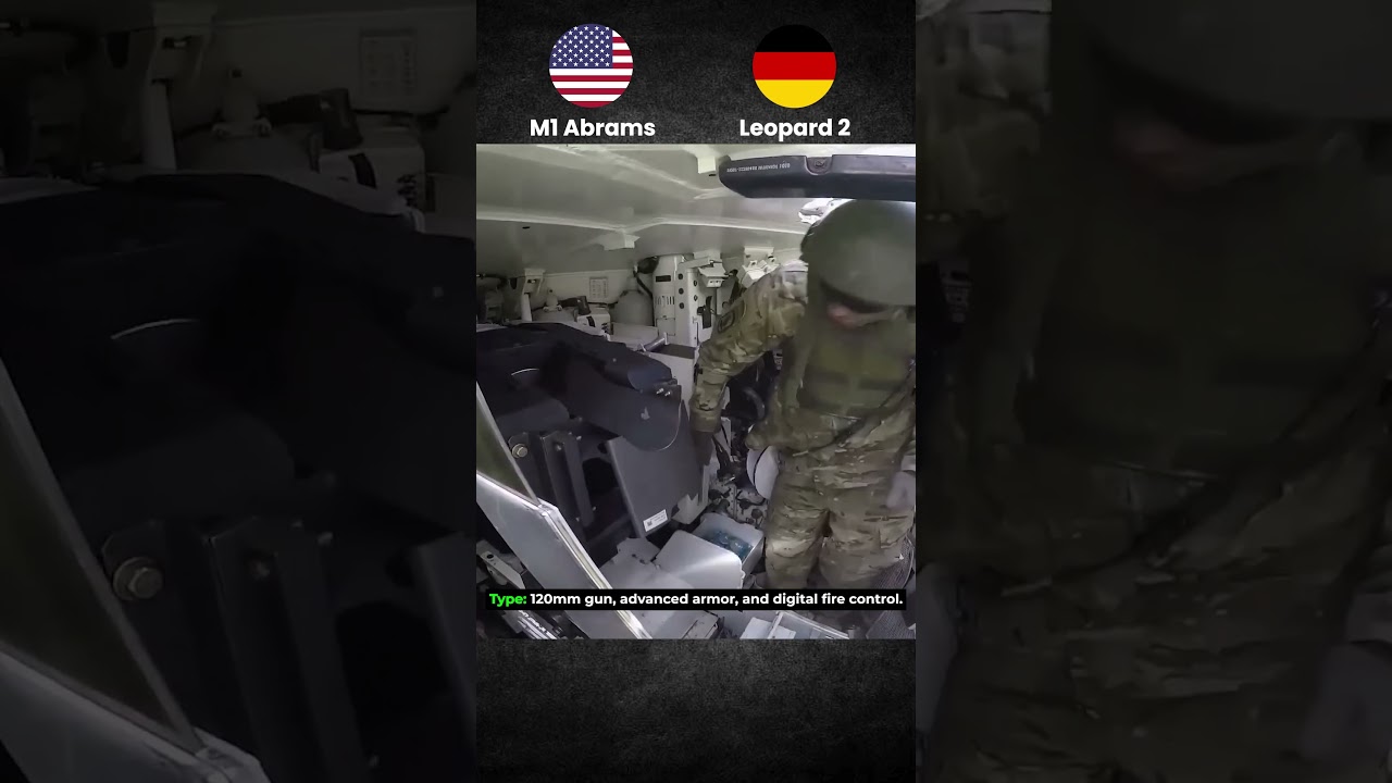 M1 Abrams vs Leopard 2: Tank Showdown 💥